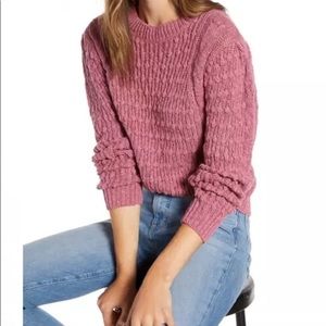 *BRAND NEW* Something Navy Cable Sweater (M)